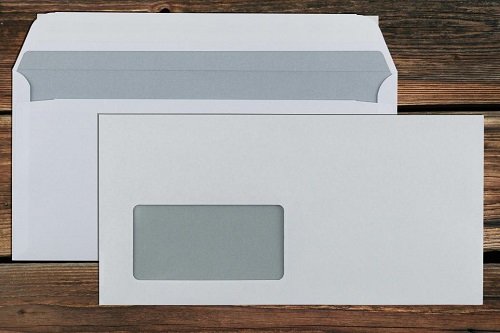 25 x DIN Lang Briefumschläge in Übergröße (DIN C6/5) - 22,9 x 11,4 cm - Orange - Haftklebung ohne Fenster - für dicke Karten und viel Inhalt - NEUSER