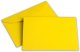 Kuvertierumschl&auml;ge B6 ohne Fenster - Recycling - rot &amp; gelb
