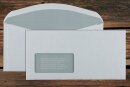 Kuvertierumschl&auml;ge C6/5 114x229 mm mit Fenster weiss - ASK