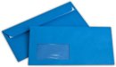farbige Briefumschläge C6/5 mit Fenster - Elco Color