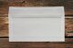 Kuvertierumschläge DIN lang 110x220 mm ohne Fenster nassklebend transparent weiss 100g