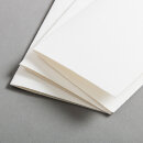 Bütten Karten handgerissen DIN A6 - hochdoppelt