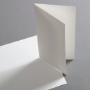 Bütten Karten handgerissen DIN lang - hochdoppelt