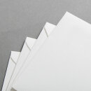 B&uuml;tten Briefumschl&auml;ge handgerissen DIN C6 - Futter grau