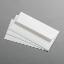 B&uuml;tten Briefumschl&auml;ge handgerissen DIN lang - Futter grau