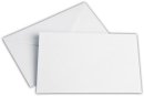 Briefumschlag 120x185mm ohne Fenster weiss 100g