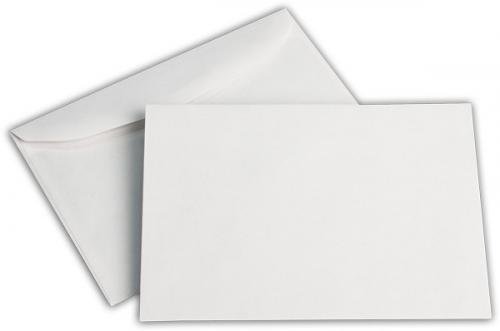 Briefumschlag DIN B6 ohne Fenster weiss 80g