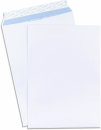 Versandtasche C4 ohne Fenster weiss haftklebend
