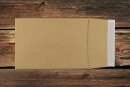 Faltentasche B5 176x250 mm ohne Fenster haftklebend braun...