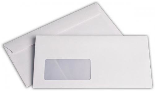 Briefumschlag C6/5 mit Fenster 100g