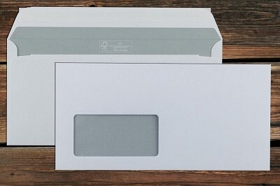 20 Karten + 20 Briefumschläge Set – Weiß, C6 Format, 90 G/m², Nachhaltiges Papier