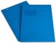 Briefumschlag C4 königs-blau mit Fenster - Elco Color