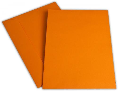 Briefumschlag C4 orange ohne Fenster - Elco Color