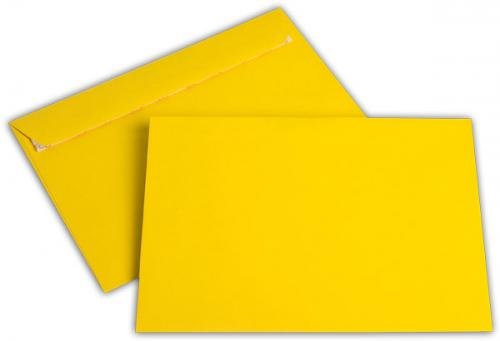 Briefumschlag C5 gold-gelb ohne Fenster - Elco Color