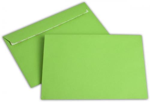 Briefumschlag C5 intensiv grün ohne Fenster - Elco Color