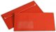 Briefumschlag C6/5 intensiv-rot mit Fenster - Elco Color