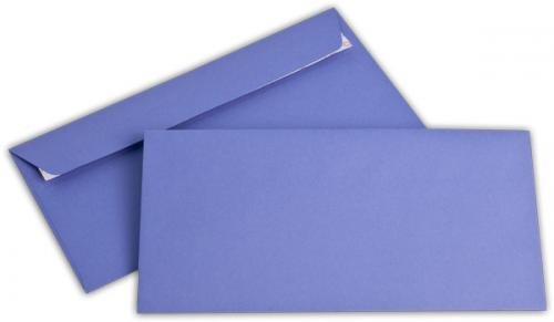 Briefumschlag C6/5 violett ohne Fenster - Elco Color