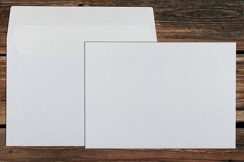 Seidenfutterhüllen weiss - C5 (162x229 mm) - weiss gefüttert