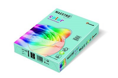 Druckerpapier A6 mittelblau - Maestro Color 80g