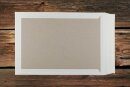 Papprückwandtasche B4 250x353 mm haftklebend weiss 120g