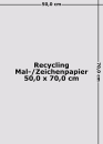 Malpapier / Zeichenpapier - FSC® | 50 x 70 cm | weiss...