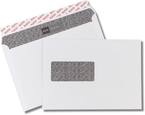 Briefumschlag C5 mit Fenster links Sicherheitsinnendruck - Elco security